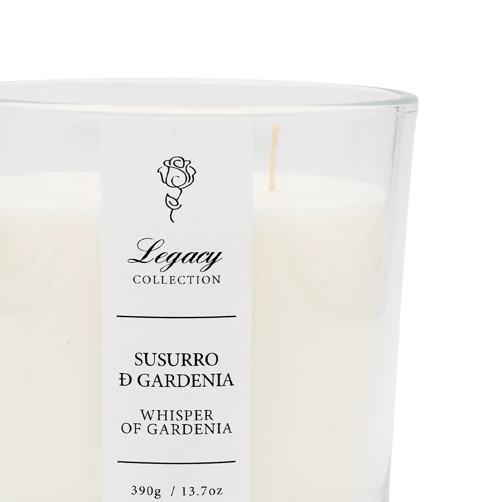 Homlov - Legacy Collection - Vela Aromática - Susurro de Gardenia